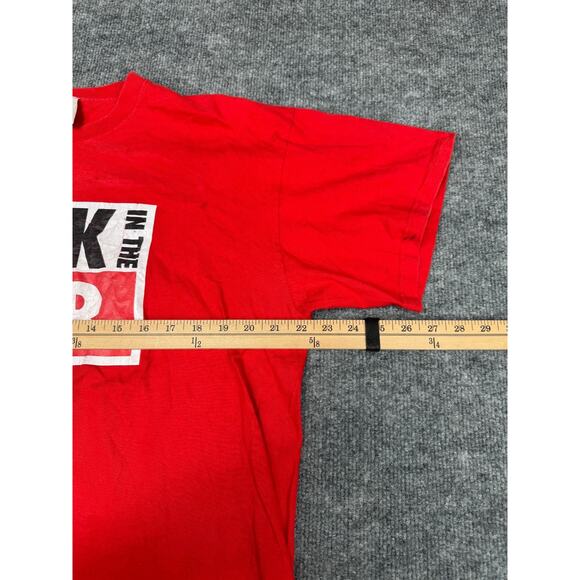 Vintage 2009 The Beatles Back in the USSR Red Band T-Shirt XL Fruit of the Loom - Picture 6 of 16